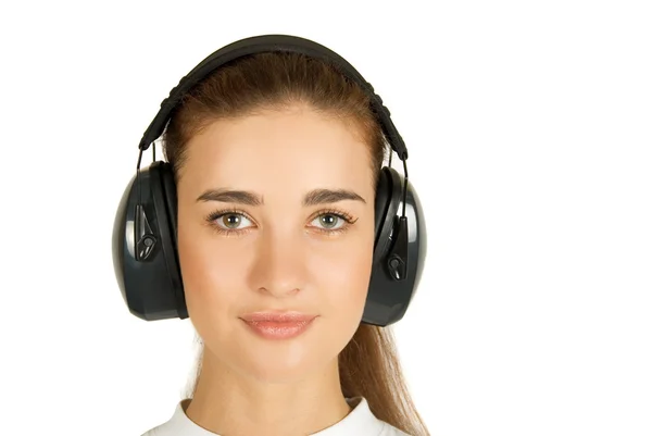 Veiligheid lawaai oortelefoons — Stockfoto