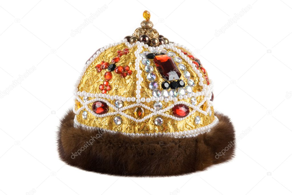 Regal kings fur crown
