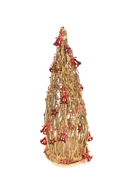Árbol de abeto de decoración de Navidad — Foto de Stock