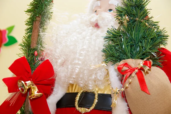 Noel Baba Closeup Oyuncak — Stok fotoğraf