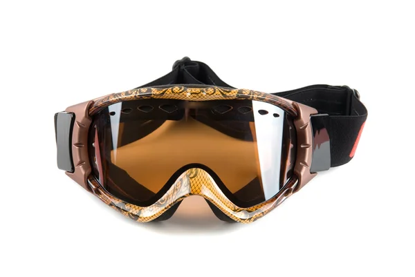 Skifahrer Maske Isoliert Auf Weißem Hintergrund — Stockfoto