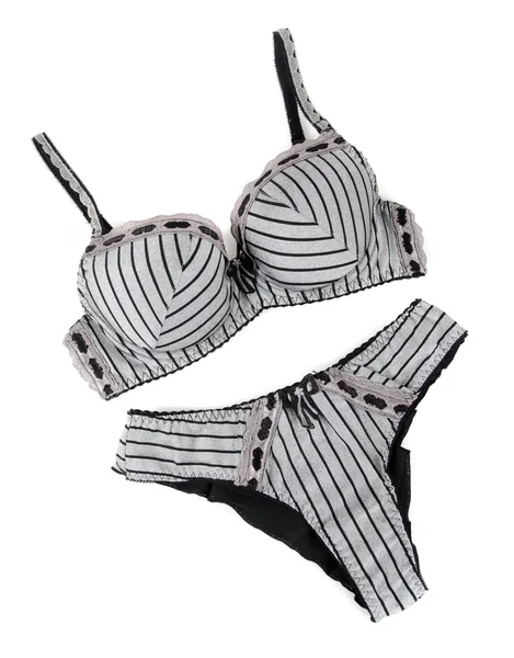 Black and white lingerie — Stock fotografie