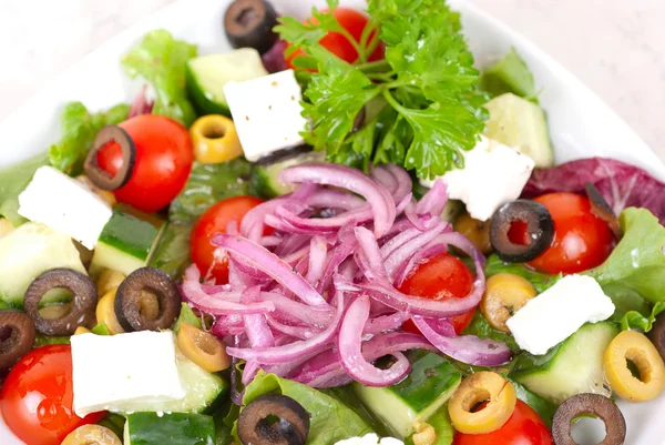 Greece salad — Stock Photo, Image