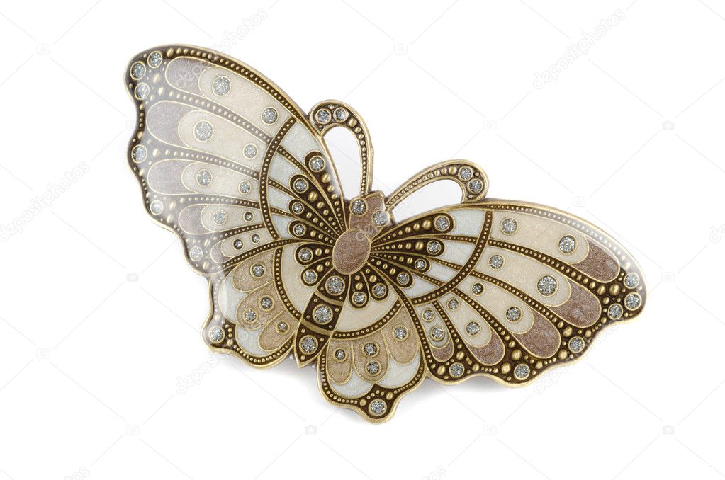 Beautiful hairpin butterfly