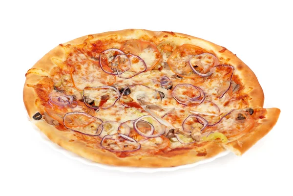 Vegetable pizza — Stock Photo, Image
