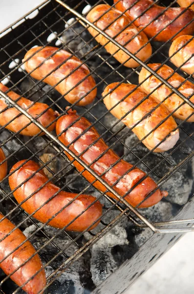 stock image Grilled sausages