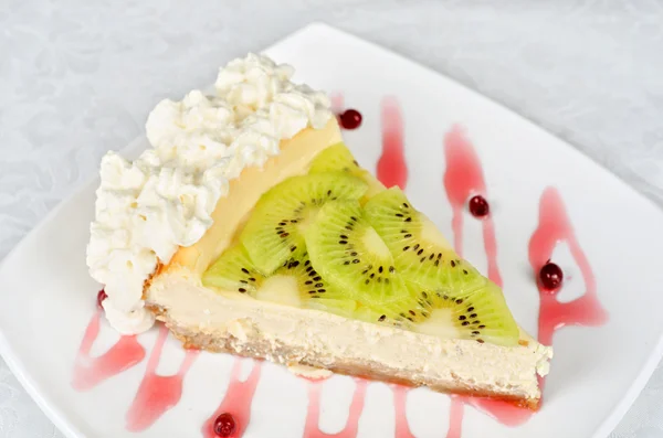 Kiwi taart — Stockfoto