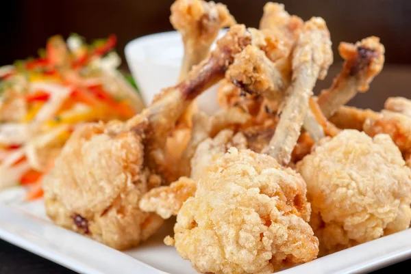 stock image Fried chicken wings