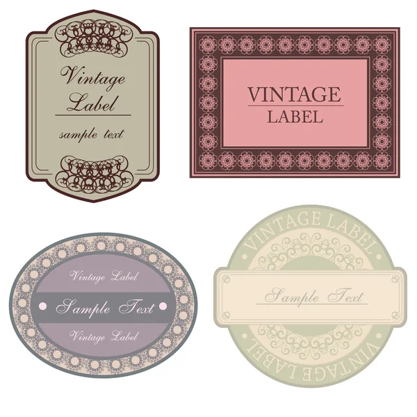 Vintage labels Vector Graphics