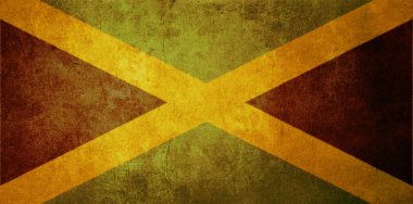 Jamaica flag clipart