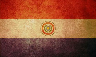 Paraguay flag clipart