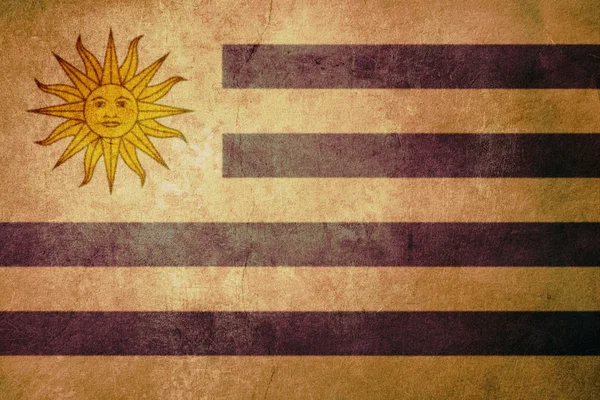 Vlag van Uruguay — Stockfoto
