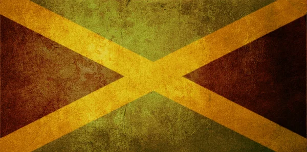 Jamaikaflagge Stockbild