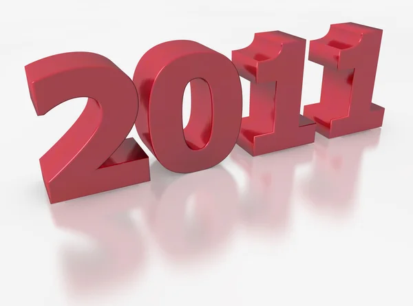 2011 para o ano novo — Fotografia de Stock