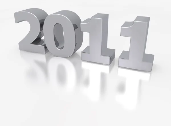 stock image 2011 for the new year