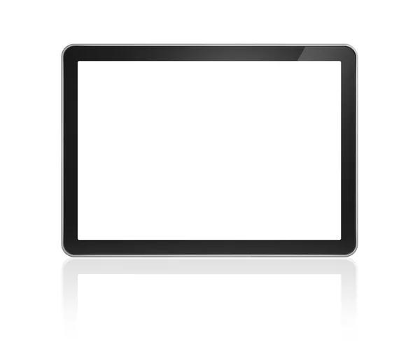 Computer 3D, schermo TV — Foto Stock