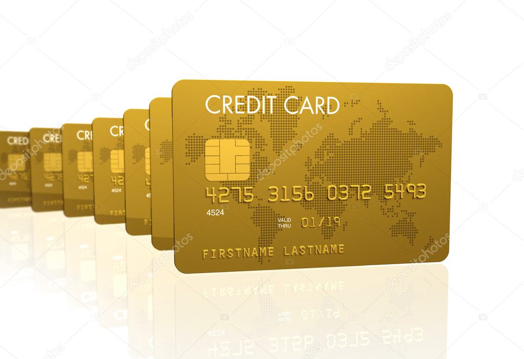 Gold credit cards