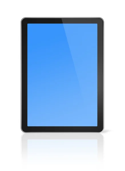 Computador 3D, Tablet digital pc — Fotografia de Stock