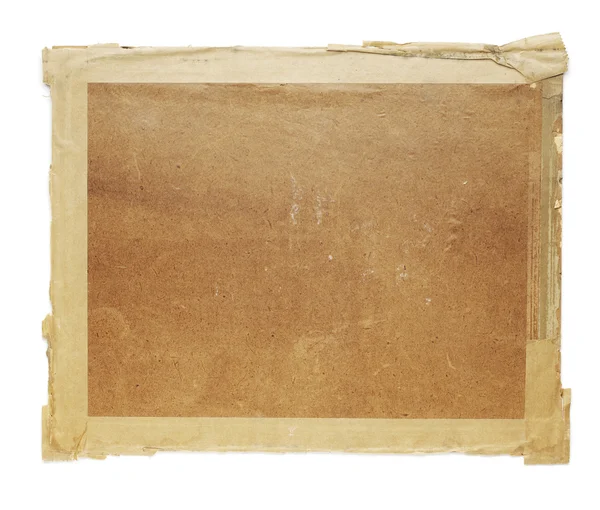 Старый картон — стоковое фото