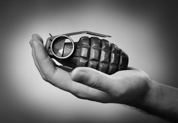 手榴弹 — 图库照片