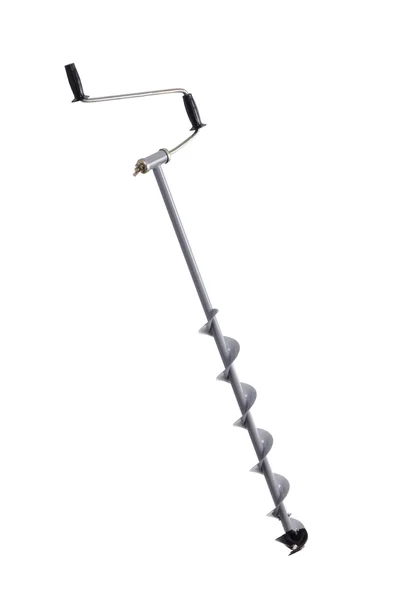 Ice Auger — Stock Photo, Image