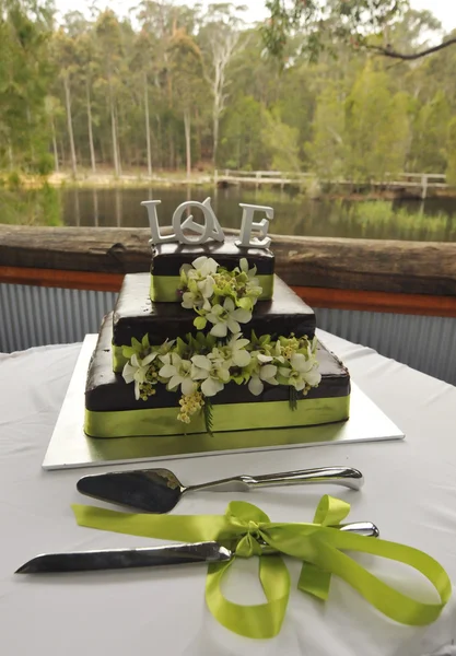 Весільний торт Ліцензійні Стокові Зображення