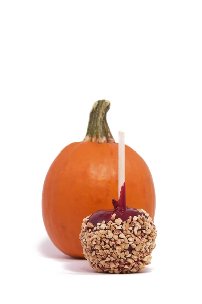 stock image Candy Apple and Pumpkin