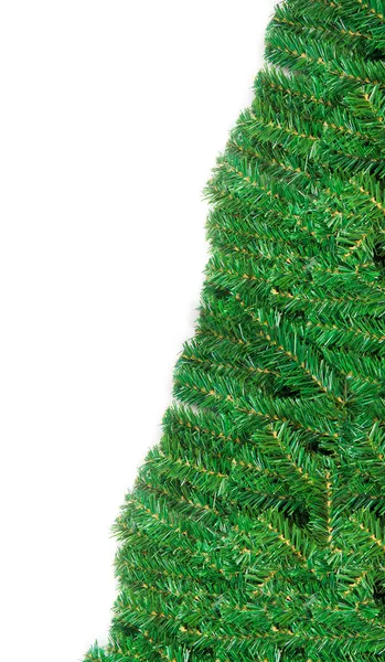 Pine gren jul ram med kopia utrymme — Stockfoto