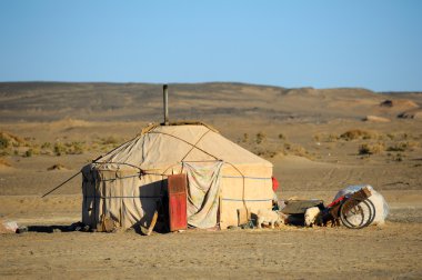 Mongolia yurt clipart