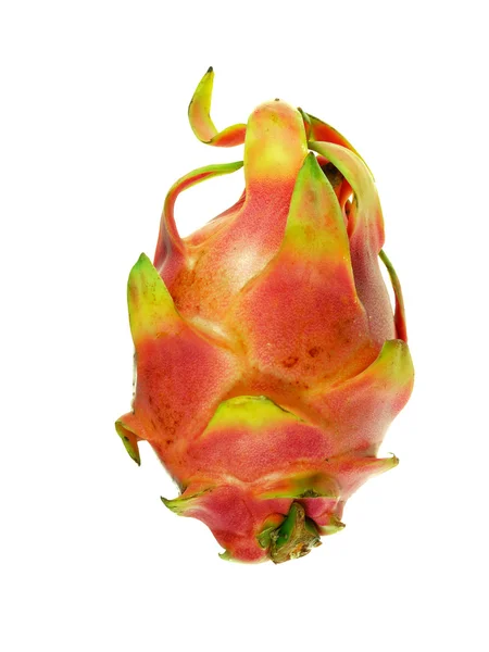 stock image Dragon fruit against white background