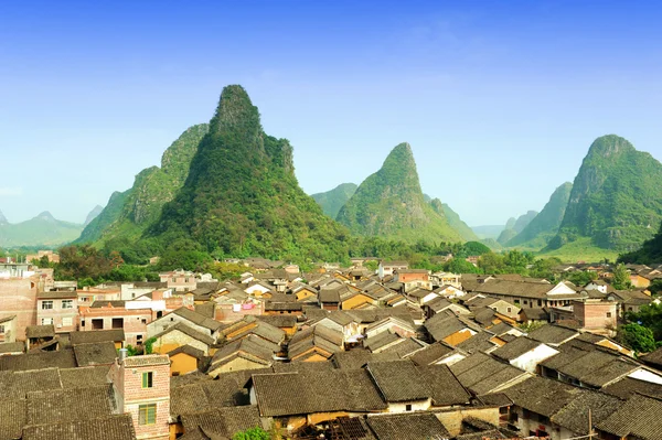 Historic interest in china guangxi huangyao — Stock Photo, Image