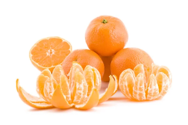 Mandarin, fehér — Stock Fotó