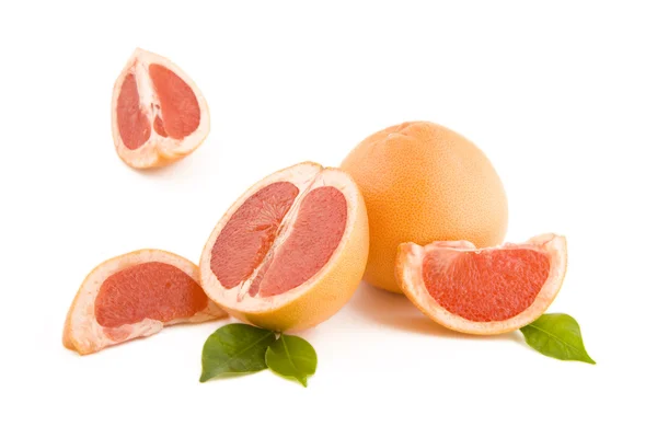 Красные грейпфруты — стоковое фото