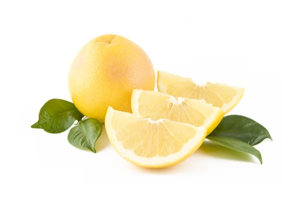 Färsk vit grapefrukt — Stockfoto