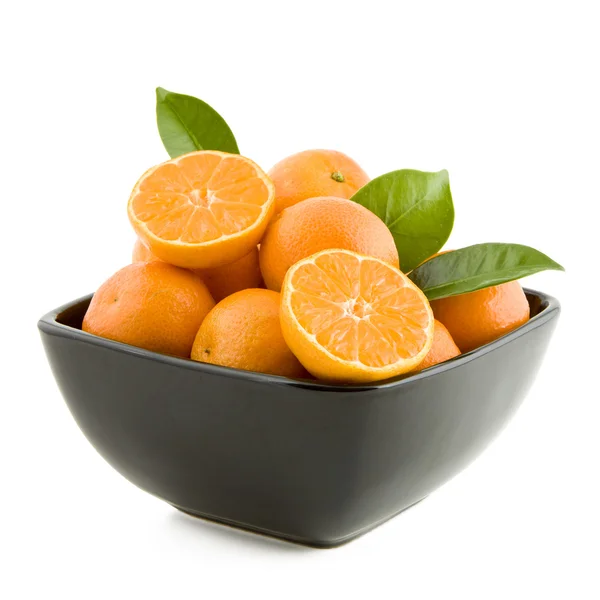 Mandarinky v misce — Stock fotografie