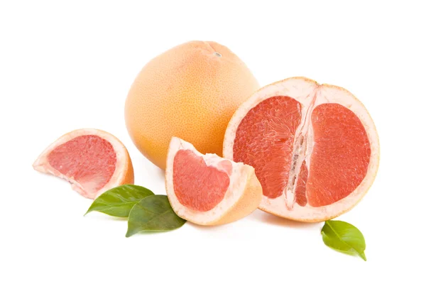 Vörös grapefruit alkatrészek — Stock Fotó