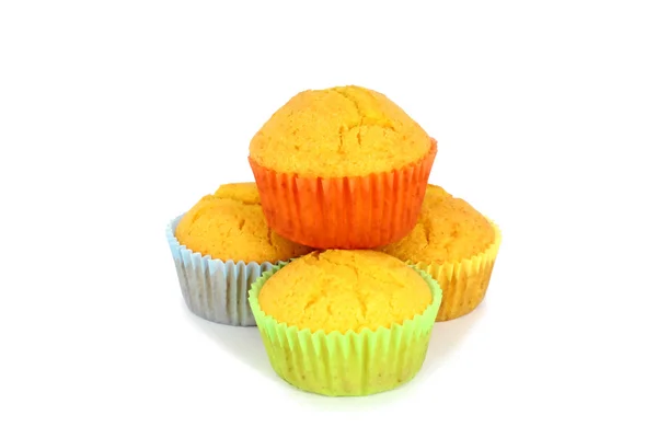 Homemade pumpkin muffins — Stock Photo, Image