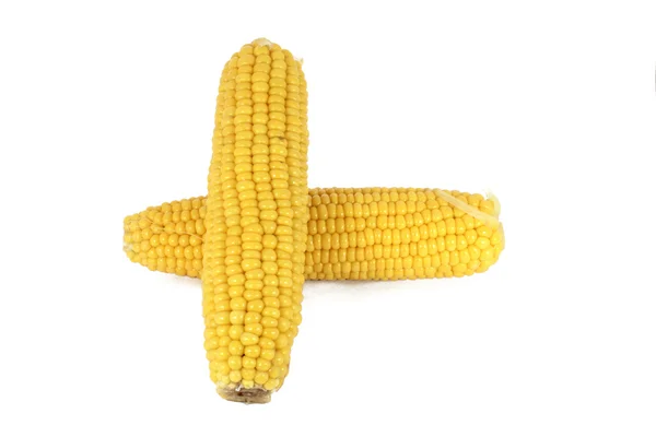 Mazorca de maíz cocido maíz dulce — Foto de Stock