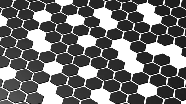 Padrão hexagonal — Fotografia de Stock