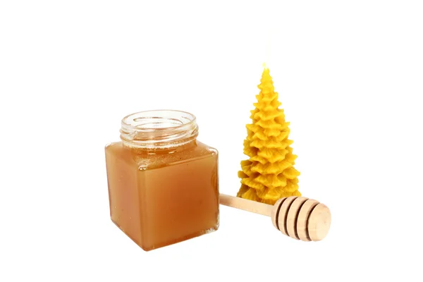 Prodotti naturali di api mellifere — Foto Stock