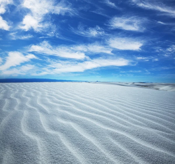 Білий пустелі — стокове фото
