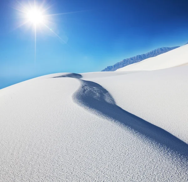Білий пустелі — стокове фото