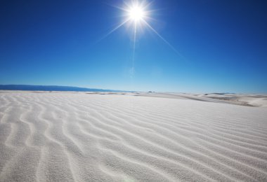 White desert clipart