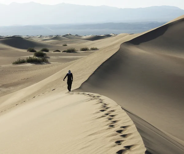 Hike in the desert — Stock Photo, Image