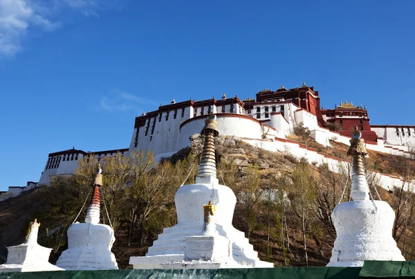 Monastero tibetano — Foto Stock