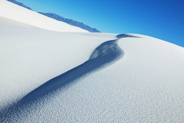 Белая пустыня — стоковое фото