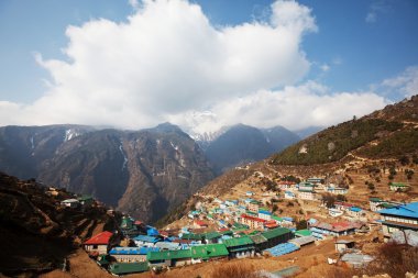 Namche Bazaar clipart