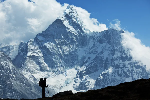 Putování v Himalájích — Stock fotografie