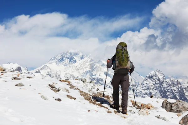Caminhada no Himalaia — Fotografia de Stock