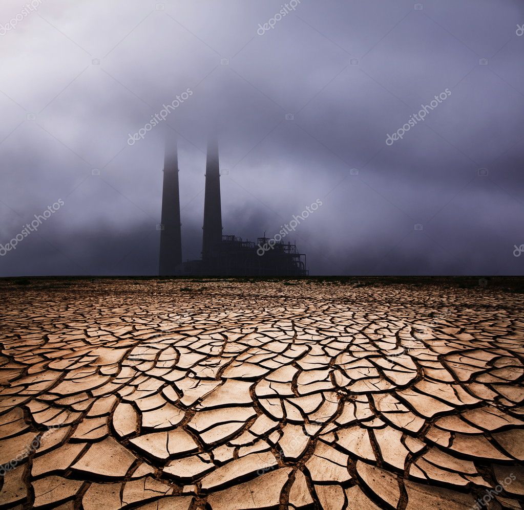 Destruction land — Stock Photo © kamchatka 4478588